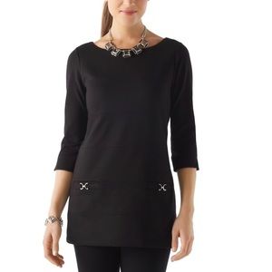 DONATED White House black market 3/4 sleeve tunic